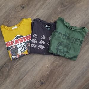 3 80s themed kids t-shirts